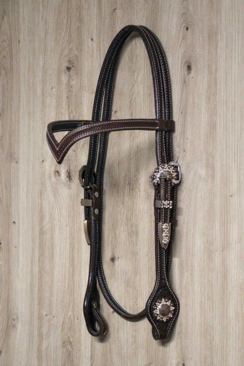 Custom made crystal browband (CS004)