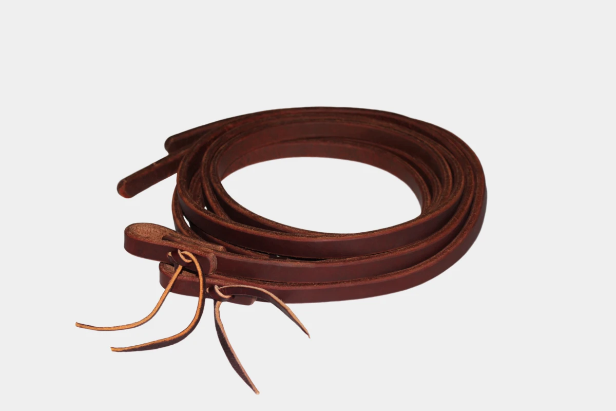 WEAVER - Zügel, breit, Harnessleder - Working Tack, reins, wide, harness leather, dunke WEAVER - Zügel, breit, Harnessleder - Working Tack, reins, wide, harness leather, dunke